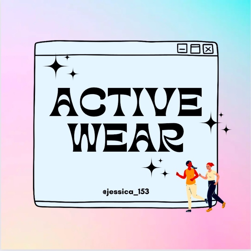 ACTIVEWEAR: Leggings, shorts, tanks, shirts